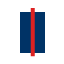 stroke_crossing_rectangle_vertical rasterized SVG